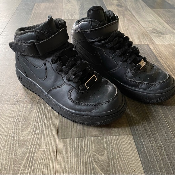 Nike Other - Nike Air Force One Black Kids Sneakers Size 4.5